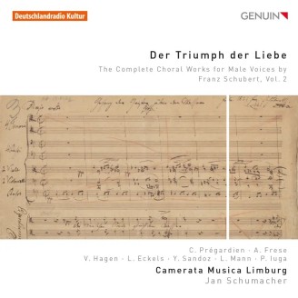Der Triumph der Liebe The complete choral works for male voices vol.2..